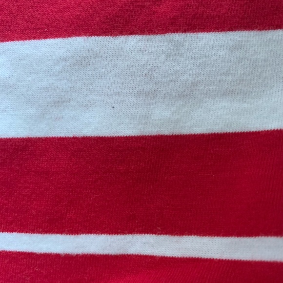 Brooks field mens t shirt red and white stripes - Picture 5 of 6